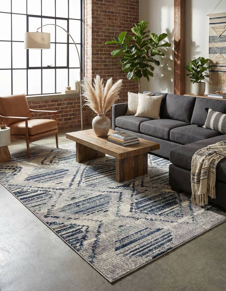 Detail image of 9' x 12' Tagine Rug