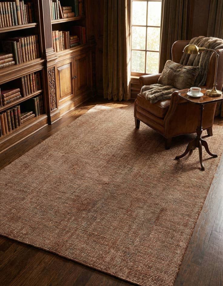 Detail image of 5' 1 x 8' Hand Woven Jill Zarin English Manor Wool Rug