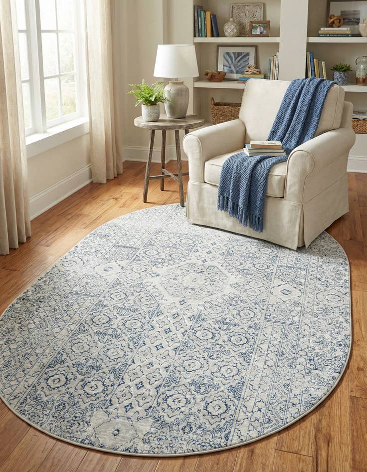 Detail image of 5' 3 x 8' Newport Oval Rug