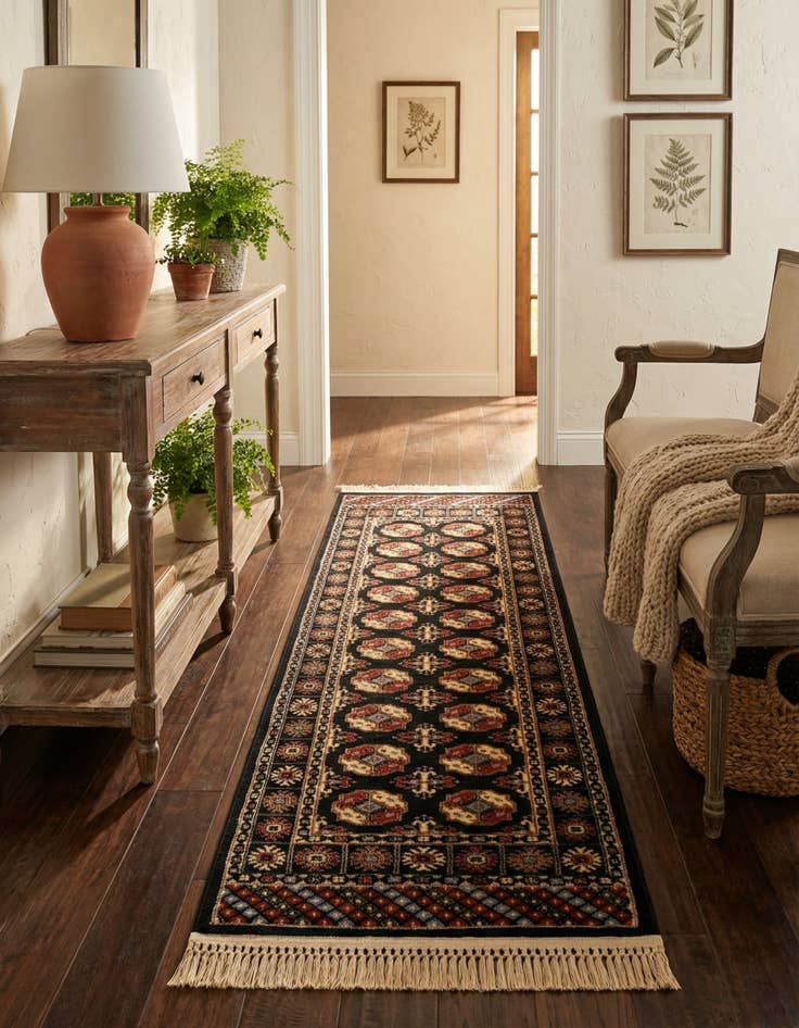 Detail image of 2' x 6' Bokhara Runner Rug