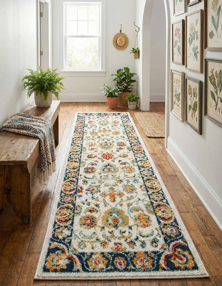 Detail image of 2' x 6' Aurelia Runner Rug