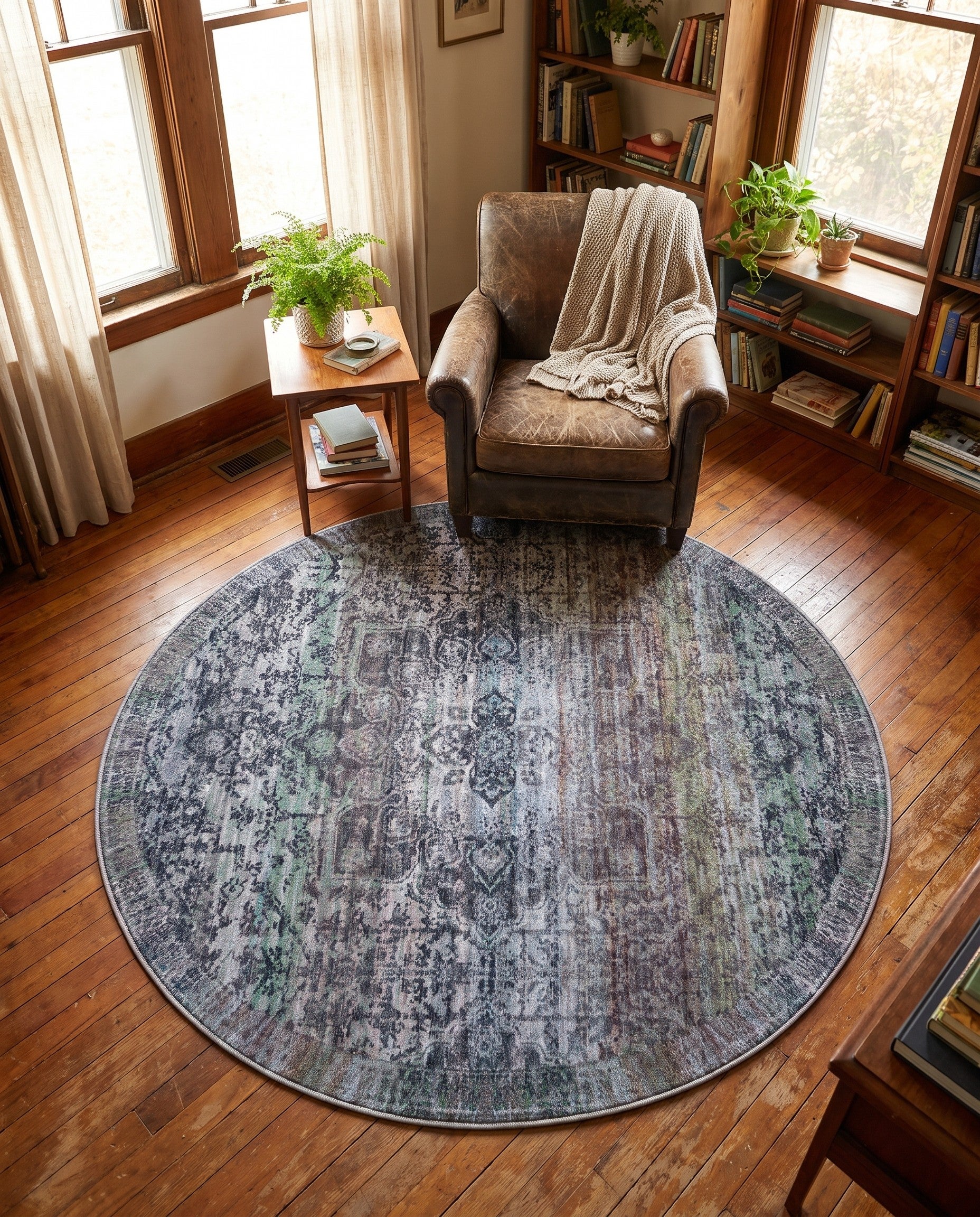 155cm x 155cm Renaissance Round Rug