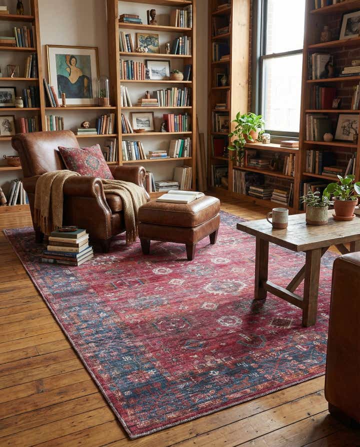 6' x 9' Washable Maahru Rug