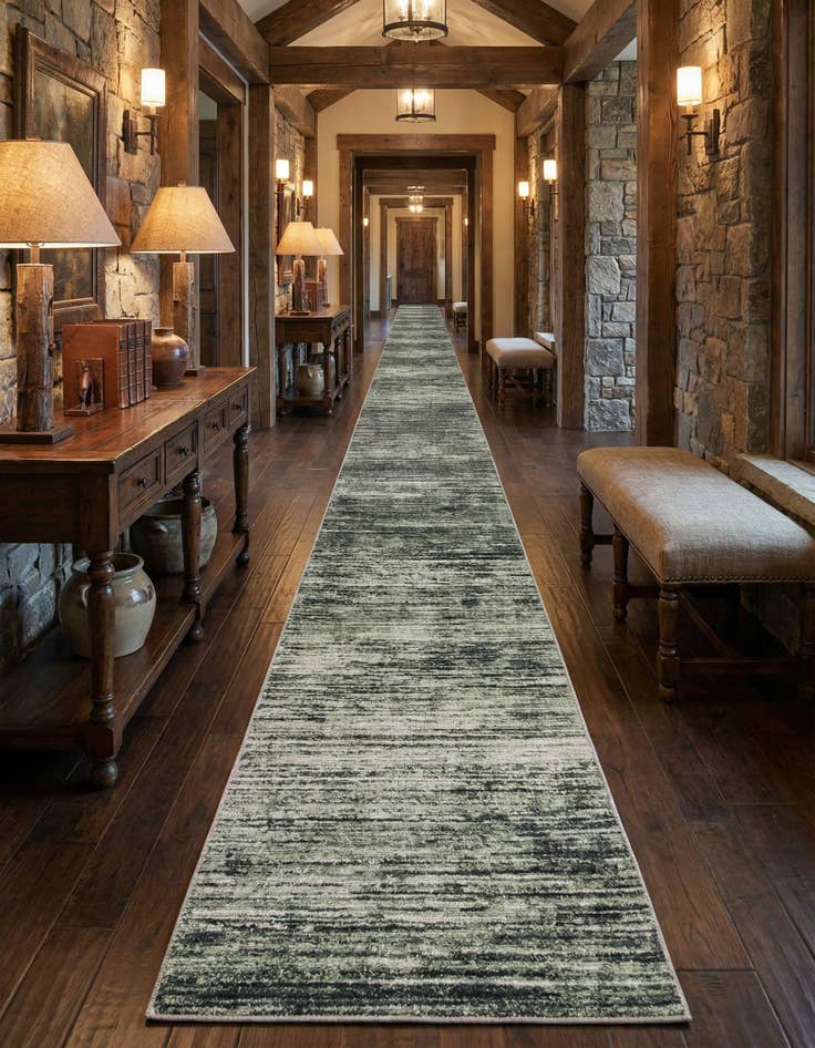 Detail image of 2' 6 x 16' Asha Runner Rug