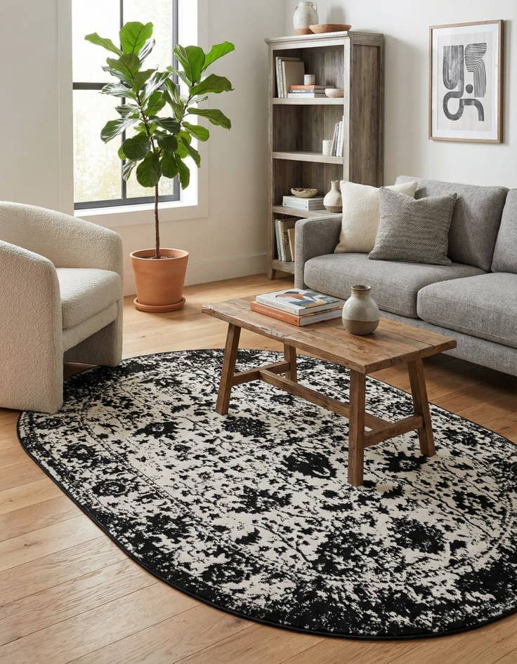 Detail image of 5' 3 x 8' Oregon Oval Rug