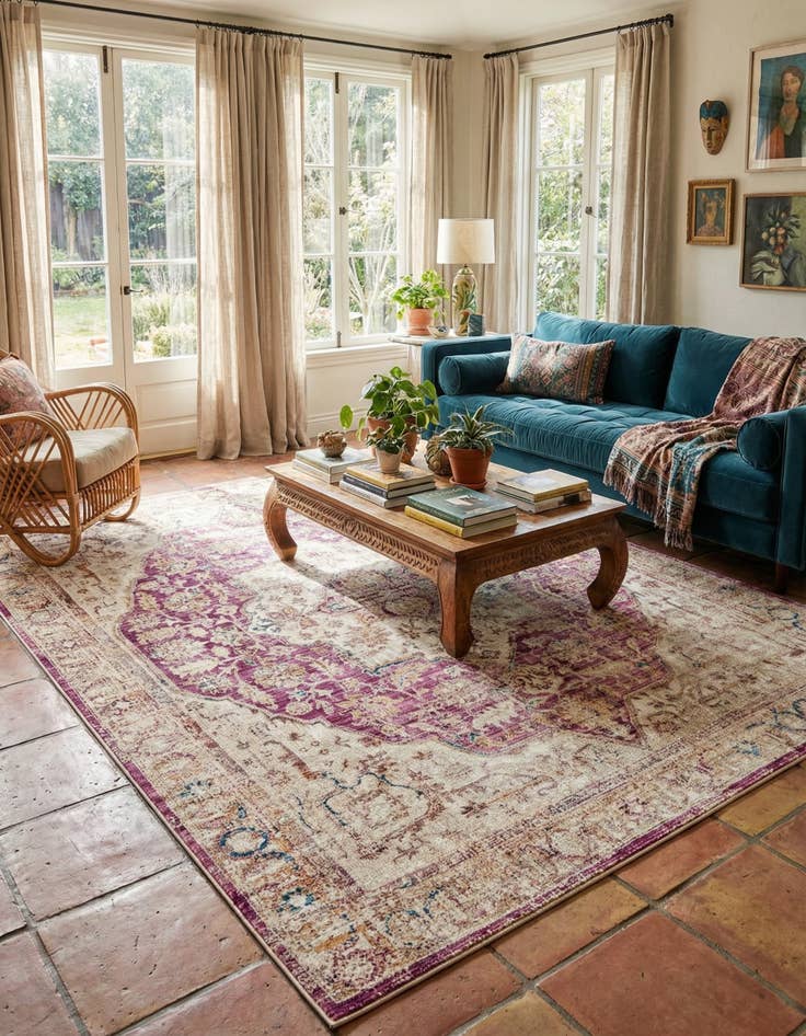 Detail image of 9' x 11' 7 Deepa Rug