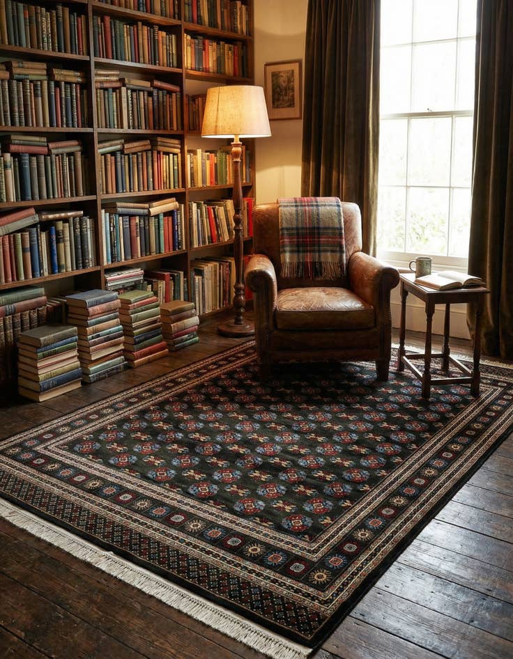 Detail image of 7' 10 x 10' Bokhara Rug