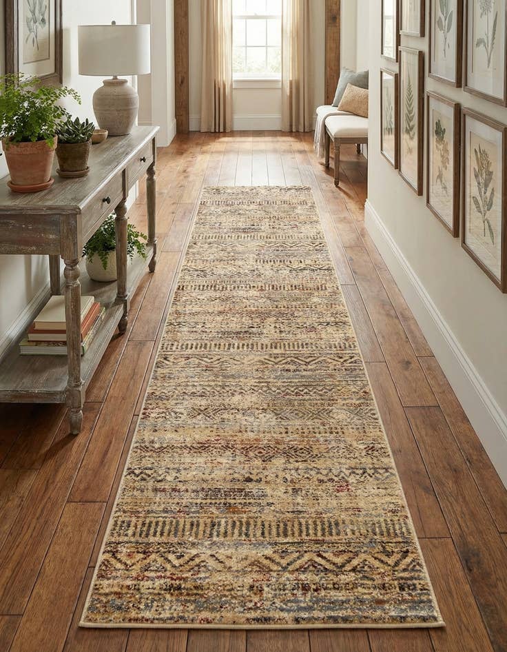 Detail image of 2' 7 x 14' Saturn Runner Rug