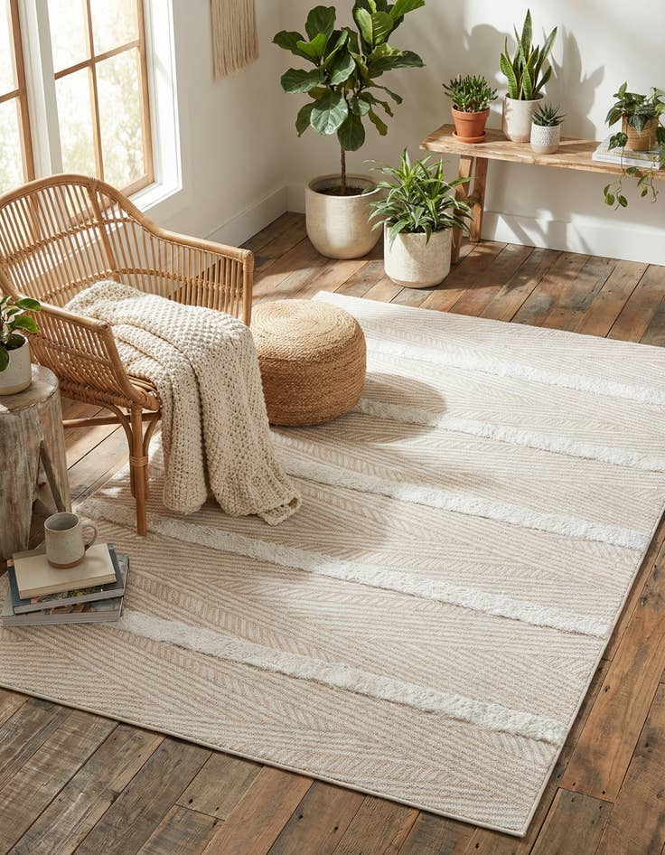 Detail image of 4' 5 x 6' Sabrina Soto Casa Madrid Rug