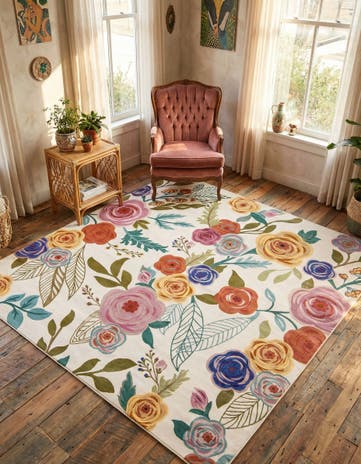 10' x 10' Blossom Square Rug