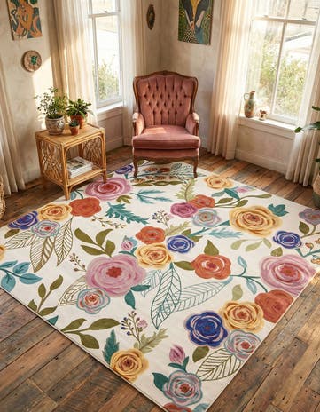10' x 10' Blossom Square Rug