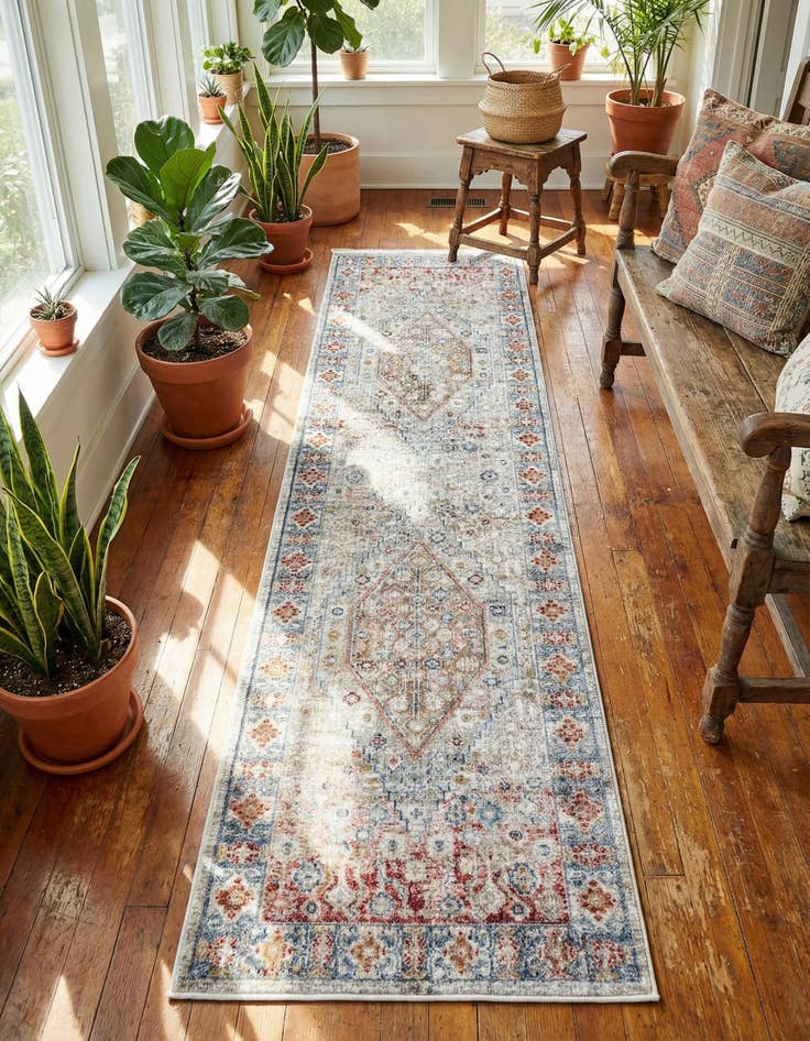 Detail image of 2' 2 x 8' Noble Runner Rug