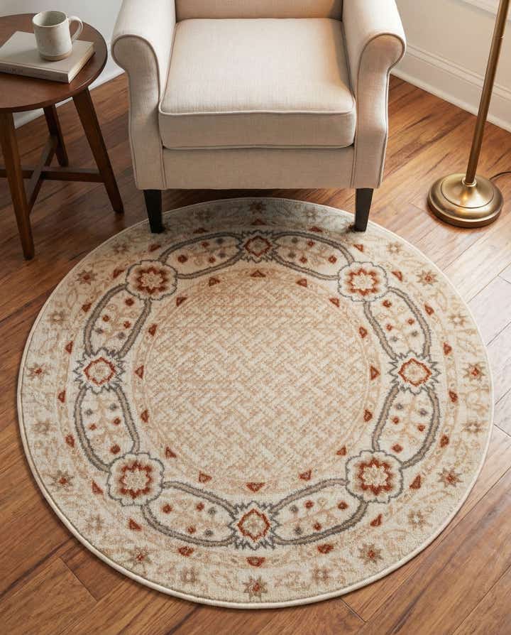3' x 3' Charlotte Round Rug