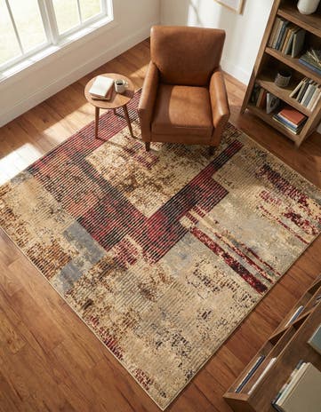 Saturn Square Rug