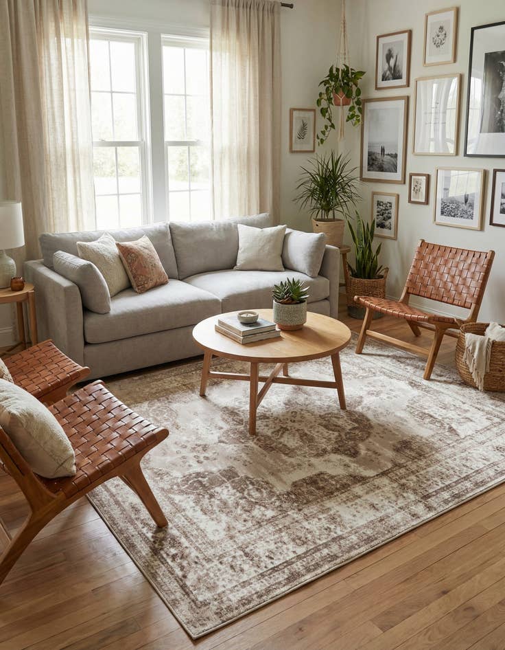 Detail image of 7' 10 x 10' Monte Carlo Rug