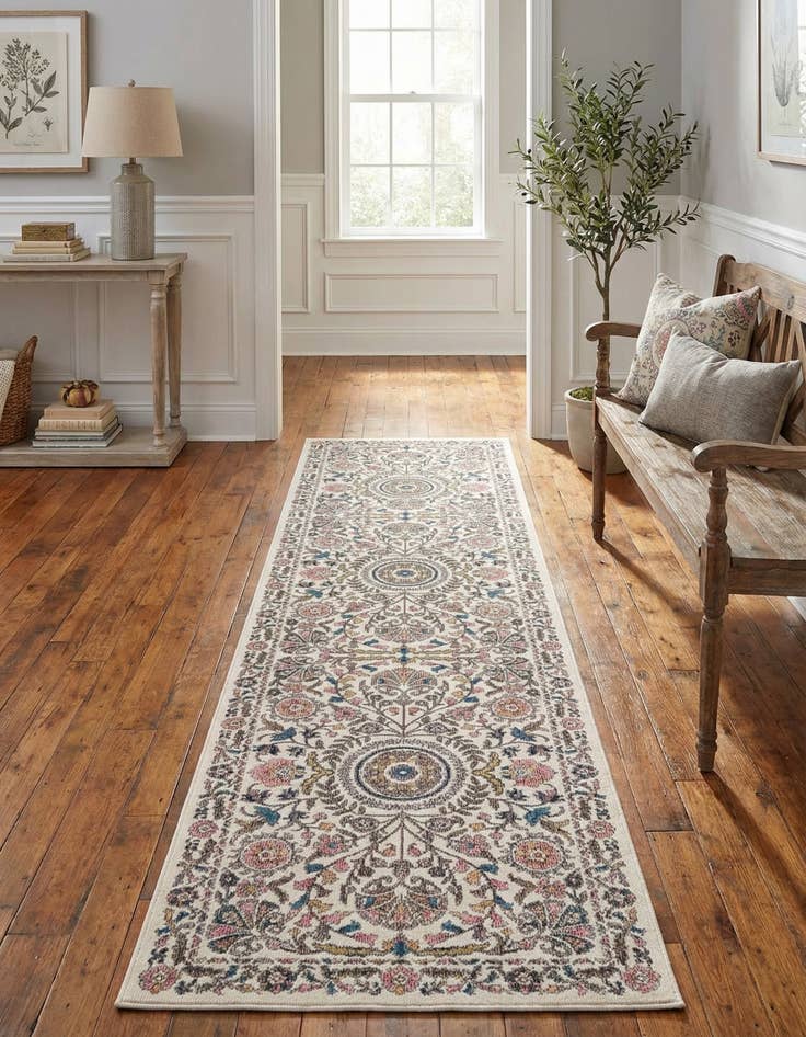 Detail image of 2' 7 x 10' Blossom Runner Rug