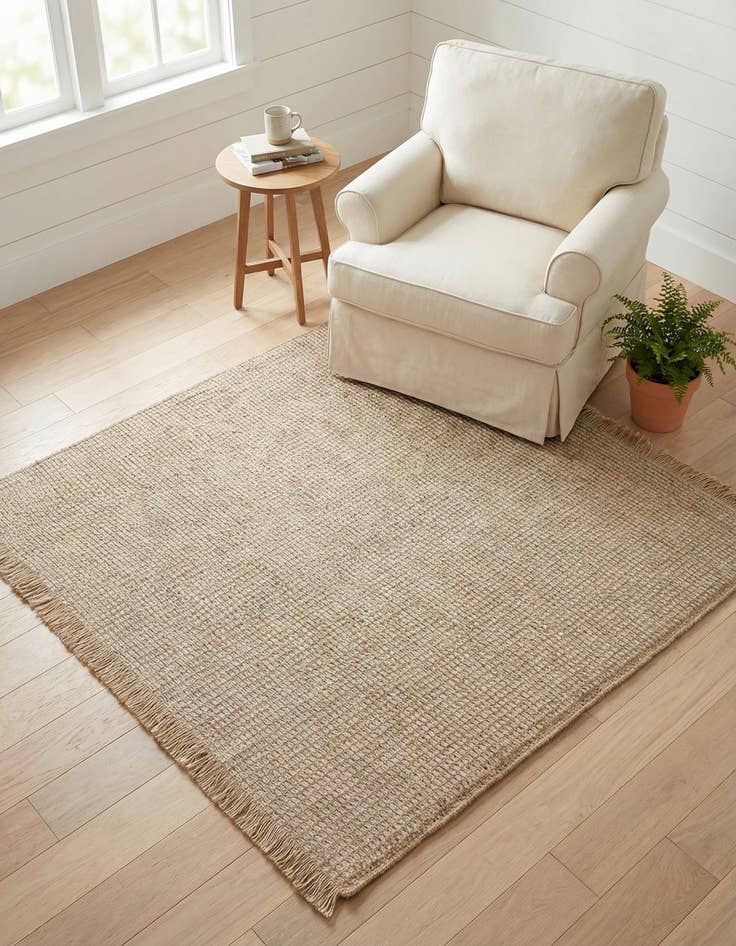 Detail image of 5' 1 x 5' 1 Cottage Farm Square Rug