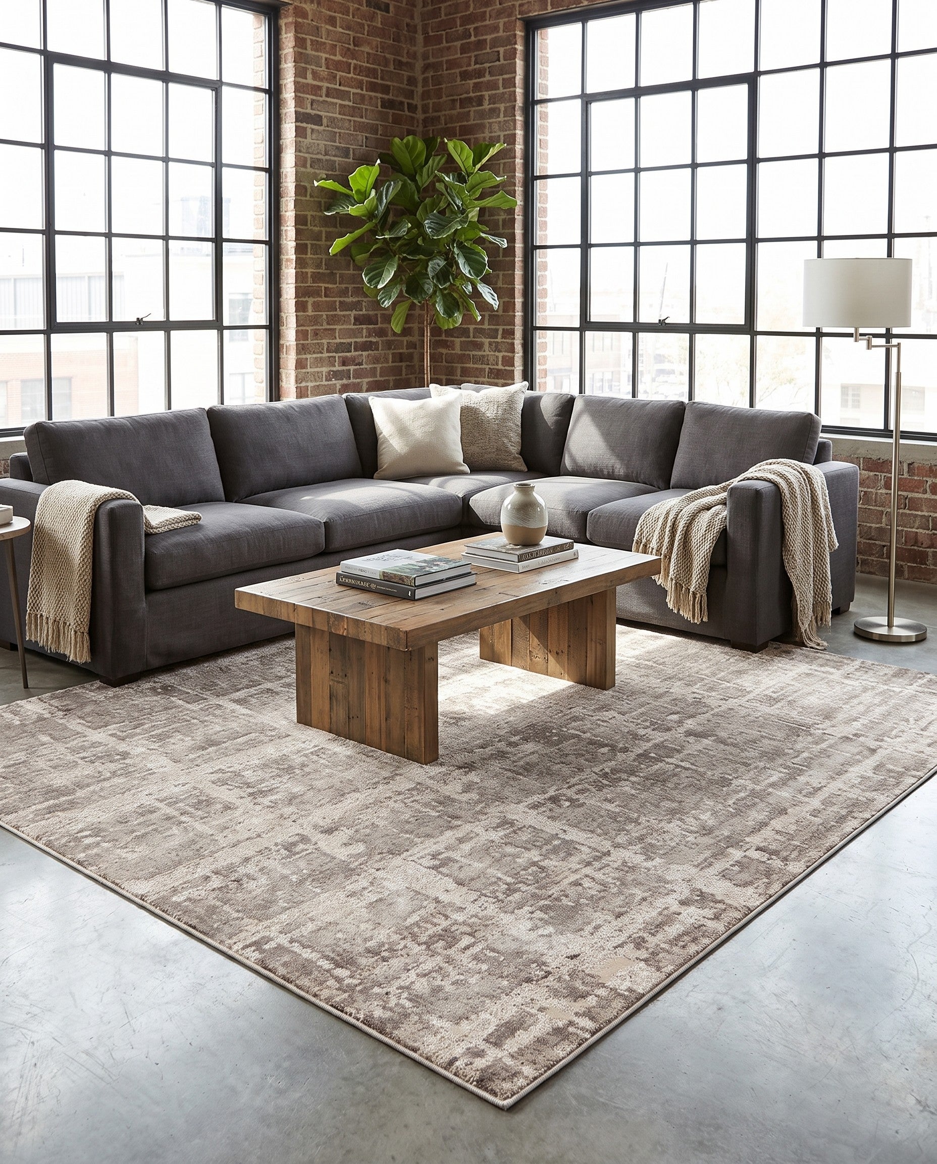 Jill Zarin 7' 10 x 7' 10 Uptown Lexington Avenue Square Rug