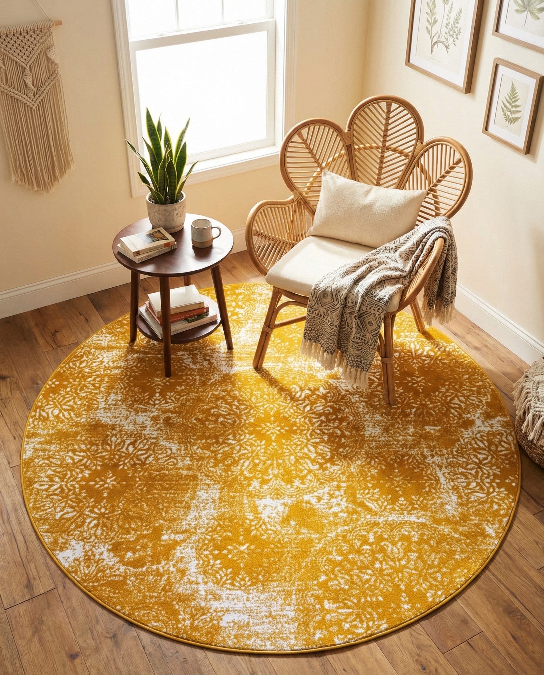 7' x 7' Monaco Round Rug