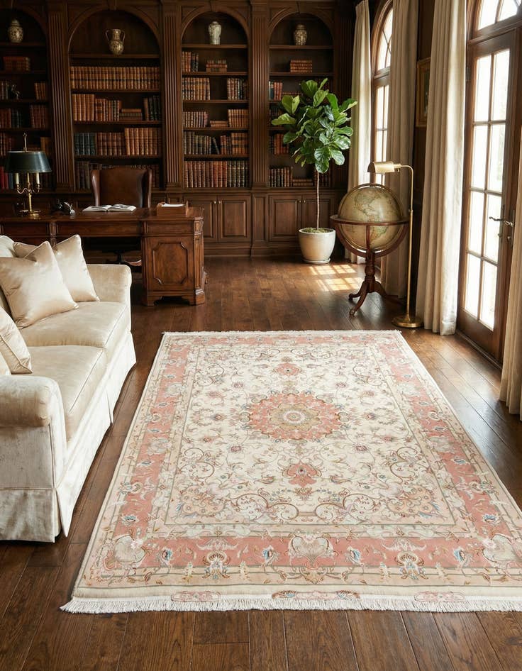 Detail image of 5' 1 x 7' 3 Tabriz Rug