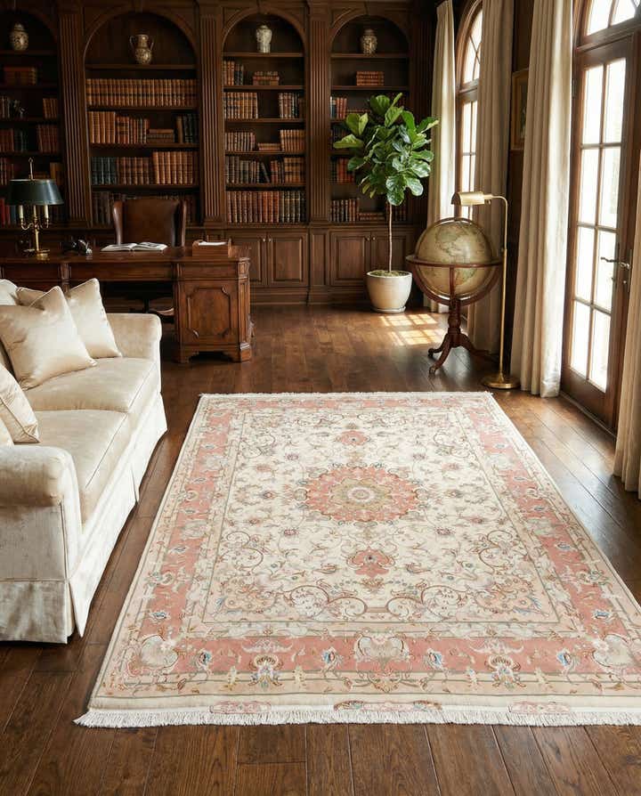 5' 1 x 7' 3 Tabriz Rug