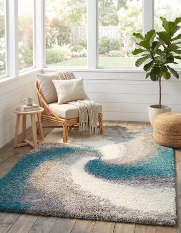 6' x 9' Soft Touch Shag Rug