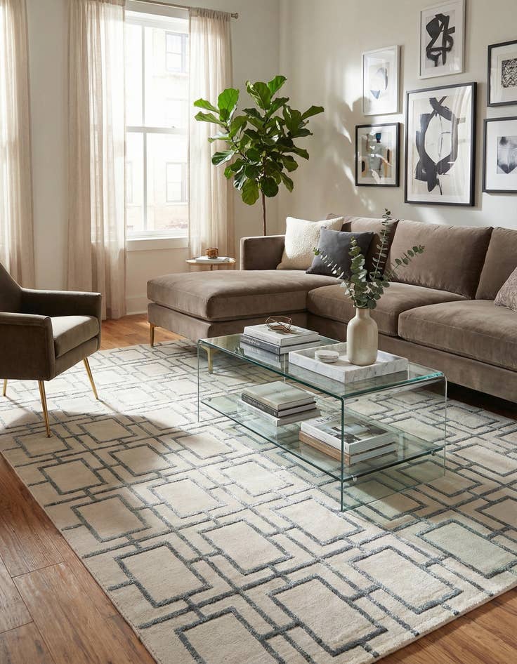 Detail image of 10' x 14' Marilyn Monroe&trade; Glam Deco Rug