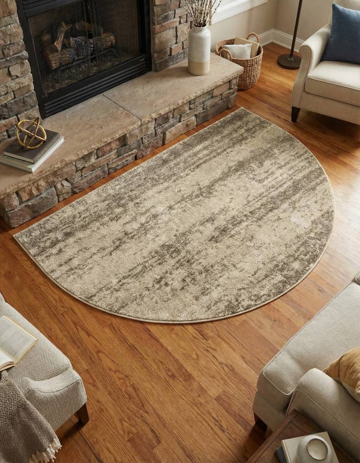 Detail image of 3' x 6' Angelica Hearth Rug