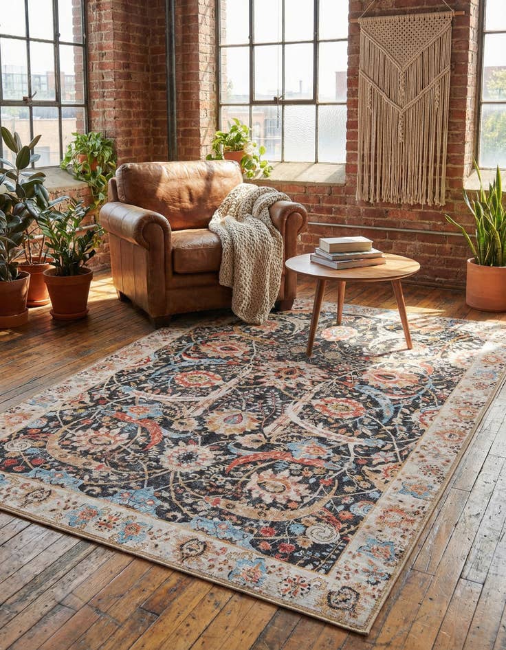 Detail image of 4' 1 x 6' 1 Timeless Rug