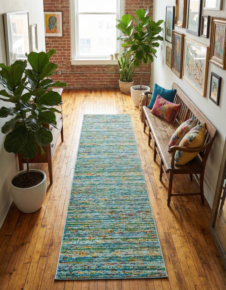 Detail image of 2' 7 x 12' Calypso Runner Rug