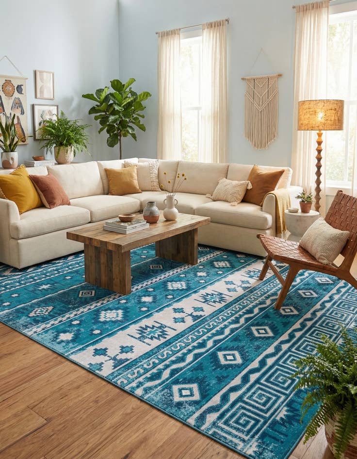 Detail image of 9' x 12' Lucerne Rug