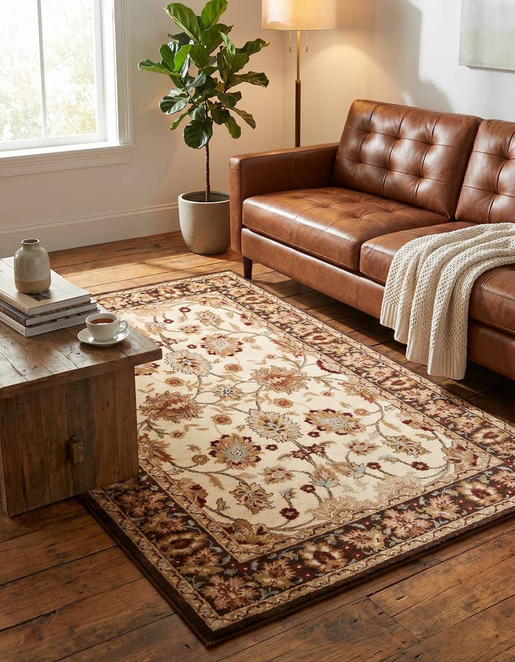 Detail image of 5' 3 x 8' Classic Agra Rug