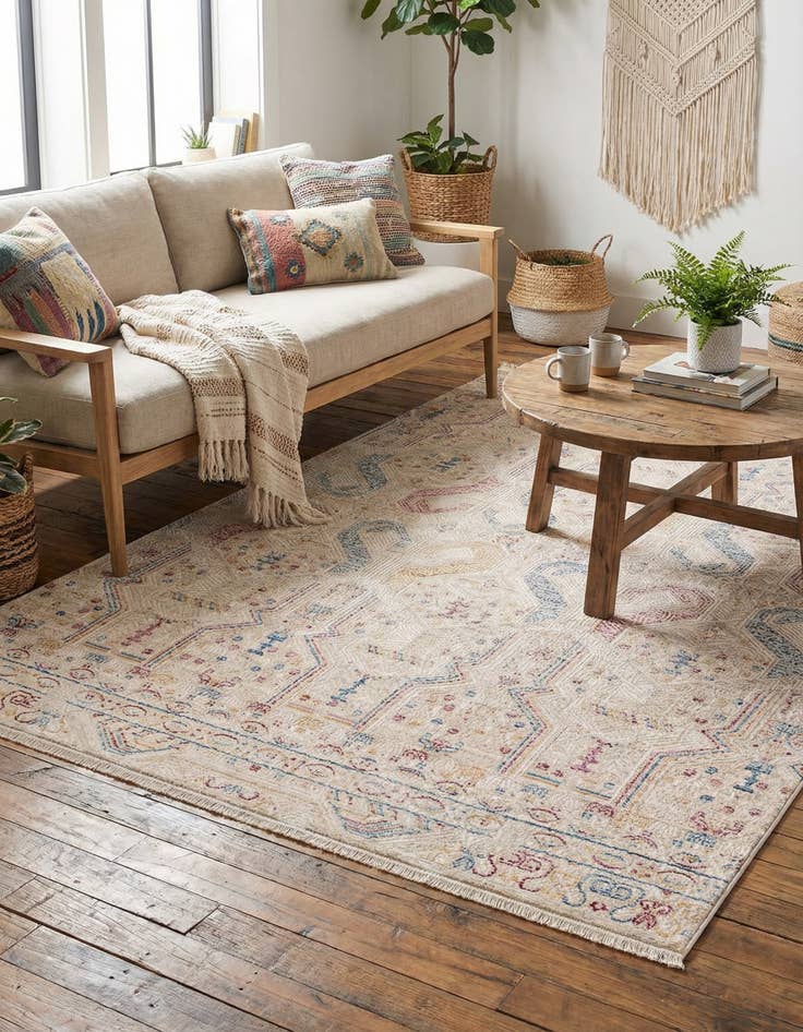 Detail image of 5' 3 x 7' 9 Deepa Rug