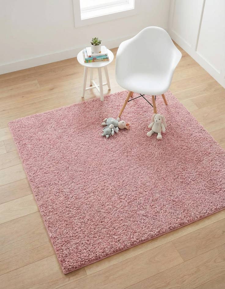 Detail image of 5' 3 x 5' 3 Zermatt Shag Square Rug