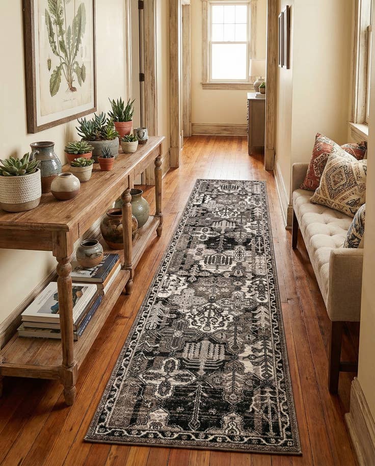 Detail image of 2' 7 x 10' Miranda Runner Rug