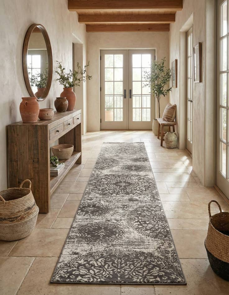 Detail image of 2' 7 x 14' Monte Carlo Runner Rug