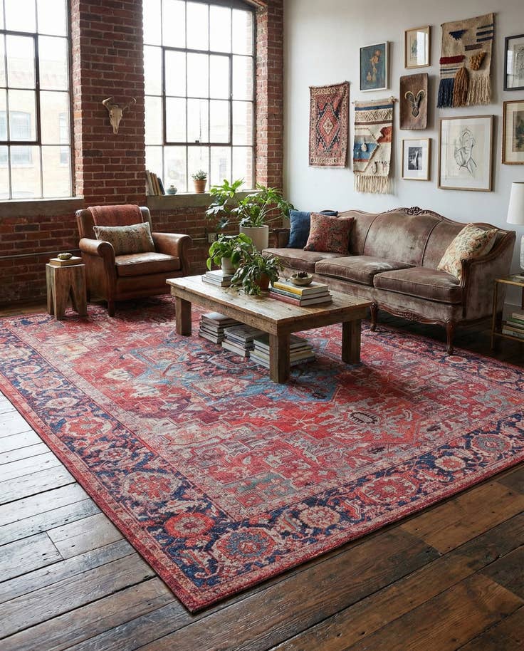 Detail image of 10' 6 x 13' Washable Maahru Rug