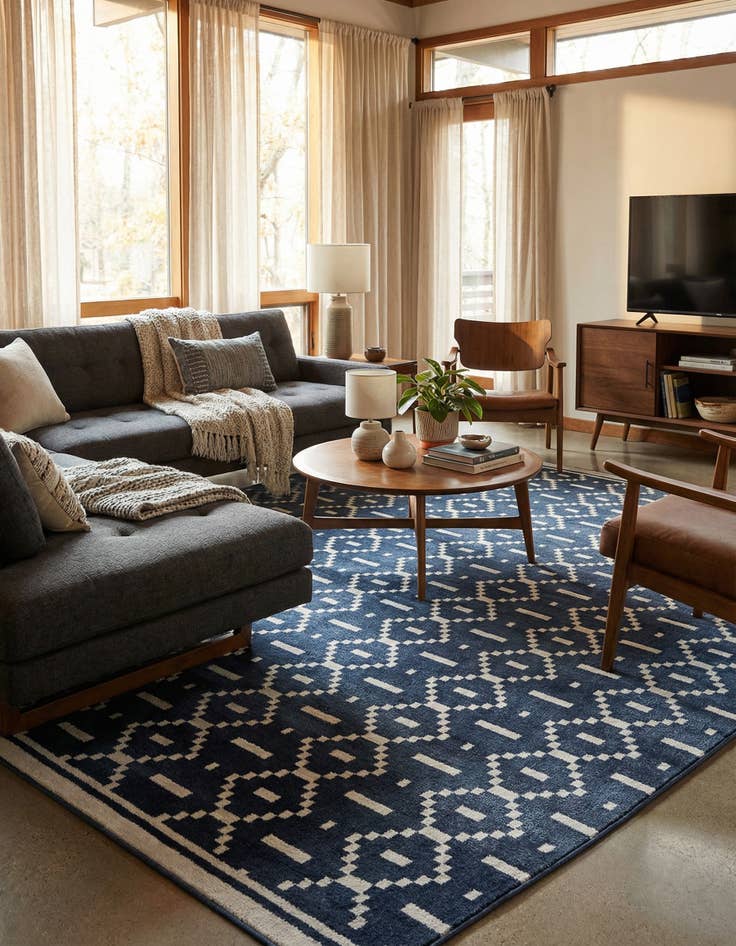 Detail image of 10' x 10' Oslo Square Rug