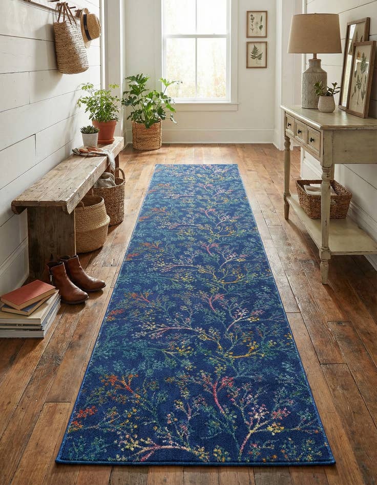 Detail image of 2' 7 x 12' Blossom Runner Rug