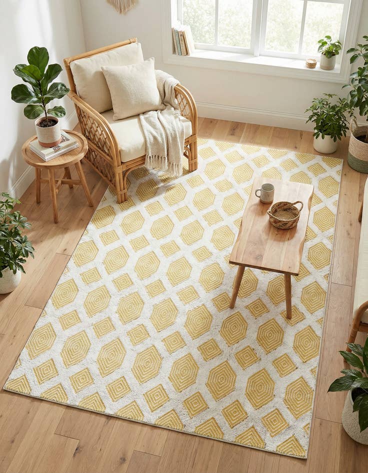 Detail image of 5' 3 x 8' Sabrina Soto Casa Havana Rug