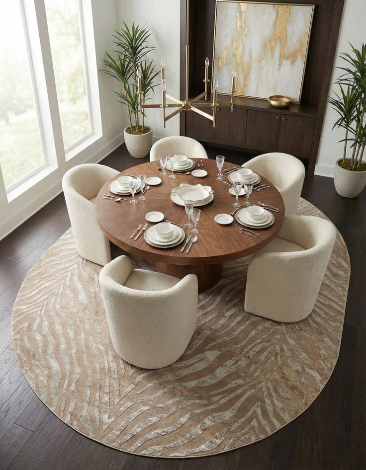 Detail image of 7' 10 x 10' Finsbury Oval Rug