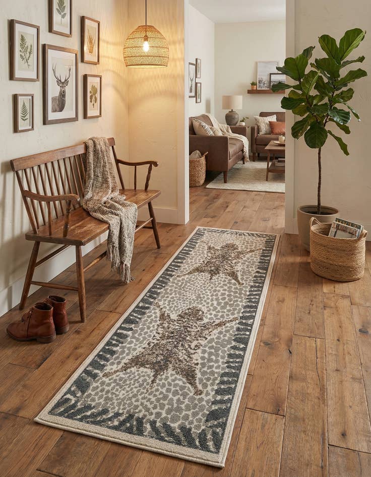 Detail image of 2' x 6' Safari Runner Rug