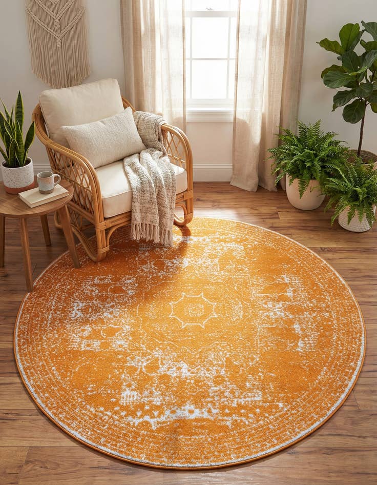 Detail image of 7' 10 x 7' 10 Bexley Round Rug