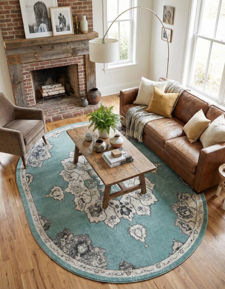 Detail image of 7' 10 x 10' Parker Oval Rug