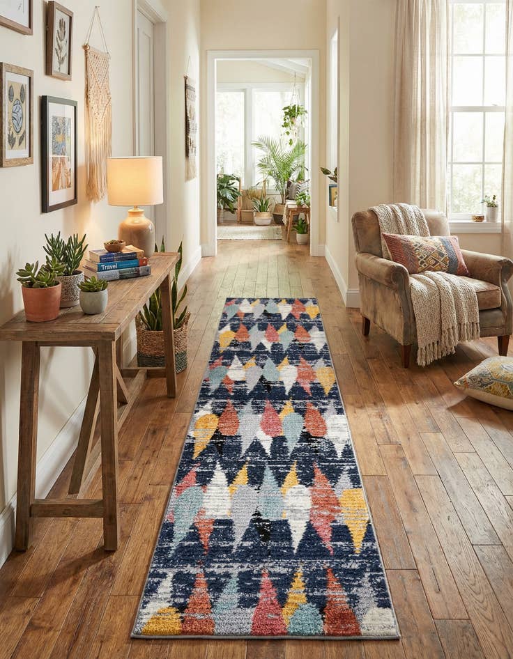 Detail image of 2' 7 x 12' Tagine Runner Rug