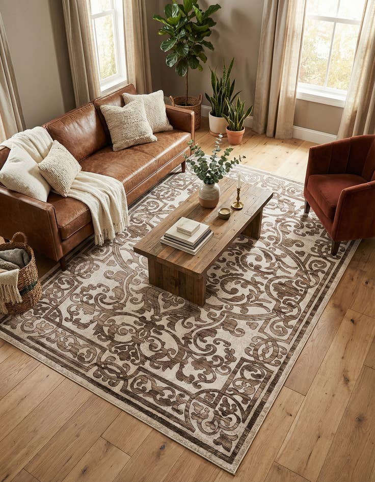 Detail image of 7' x 10' Hermitage Rug