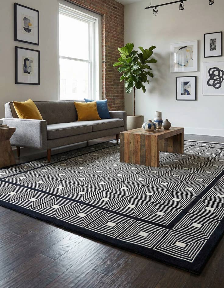 Detail image of 7' 10 x 10' Aakaar Rug