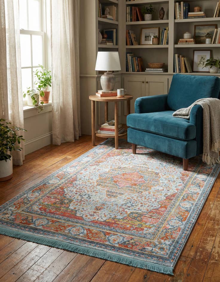 Detail image of 3' 3 x 5' 3 Santiago Rug