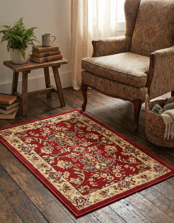 Detail image of 2' x 3' Kashan Design Rug