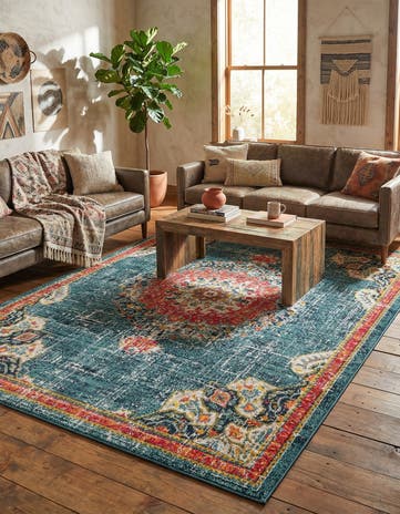 Blue Madeline Rug